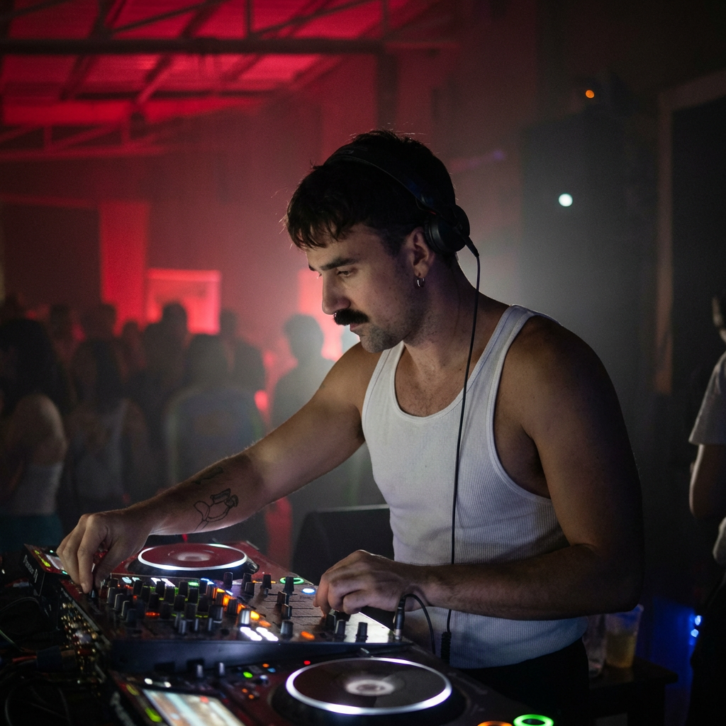 DJ at LA Event
